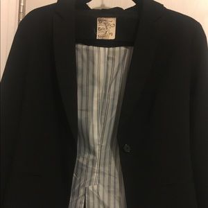 Tulle Black Lined Blazer - Final price